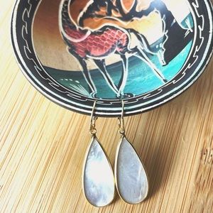 SALE NWT 14kt Gold Shell Earrings